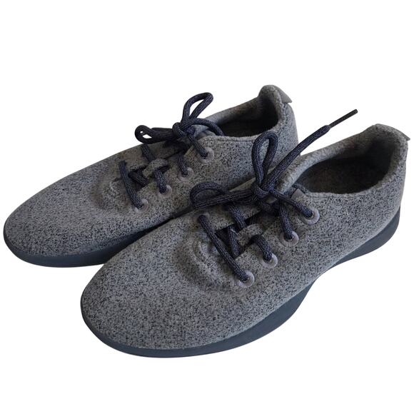 Allbirds Merino Wool Runners, gray, Super Soft Sneakers Men\'s sz 8 main image 8